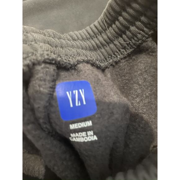Yeezy Gap Balenciaga Sweatpants Black Size Medium - Picture 7 of 9